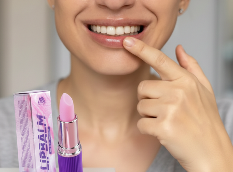 Bibir lebih sihat dan moist menggunakan Lipbalm Mamadil.