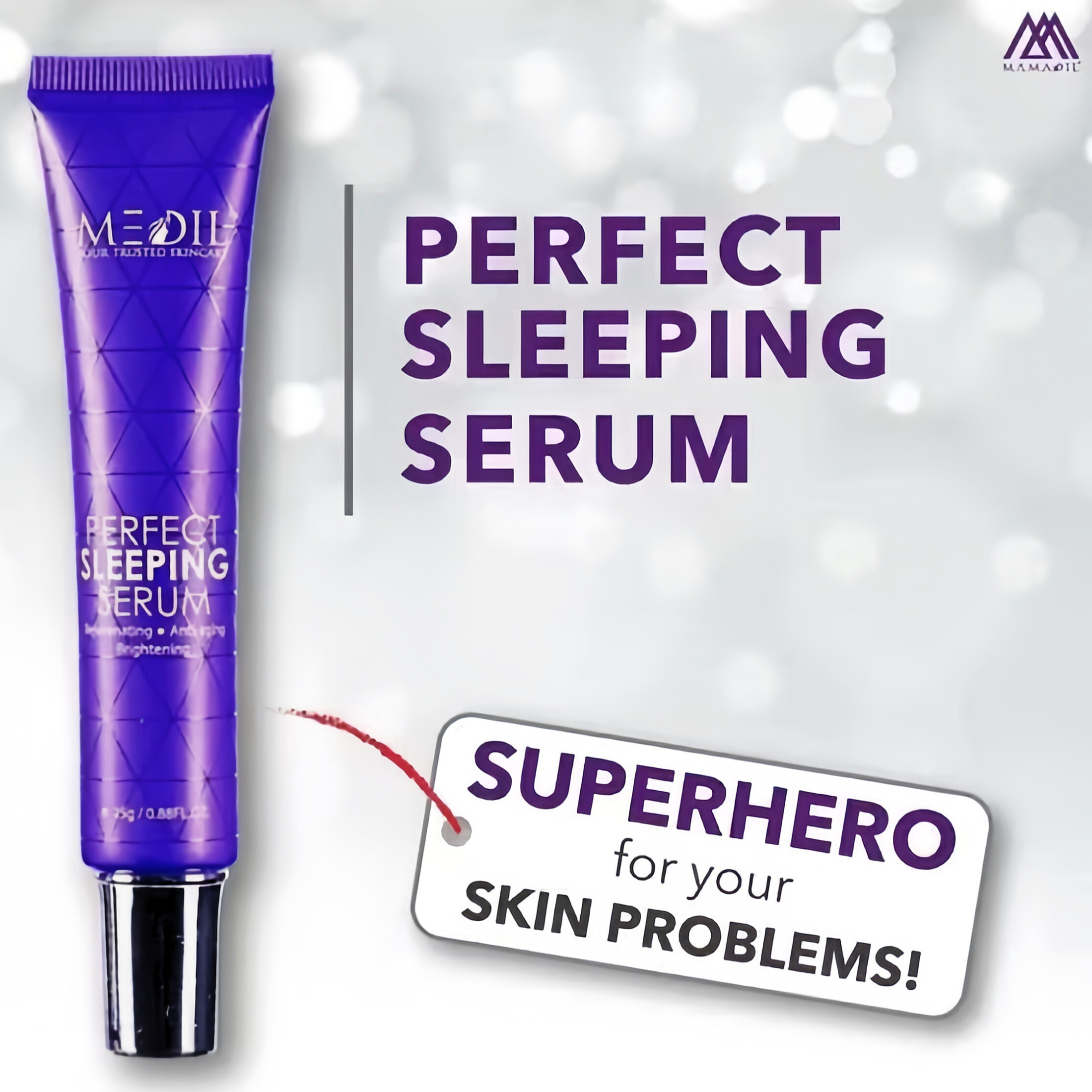Medil Perfect Sleeping Serum: 7 Rahsia Kulit Wajah Awet Muda